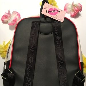 betsey johnson baseball backpack marshalls